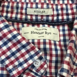 Hawker Rye Men's Red and Blue Checkered Shirt